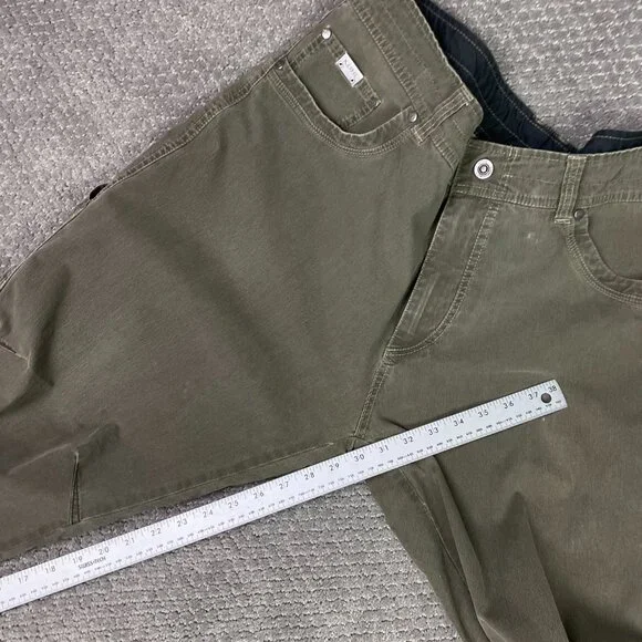 Kuhl Revolvr Pants Men's 38 x 32 Fits 38 x 30 Olive Green Hiking Outdoor - Picture 15 of 16
